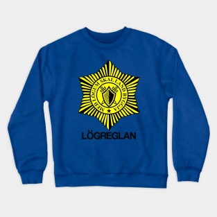 Logreglan -- Icelandic police Crewneck Sweatshirt